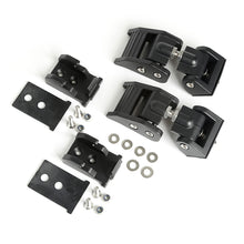 画像をギャラリービューアに読み込む, Rugged Ridge 97-06 Jeep Wrangler TJ Textured Black Hood Catches