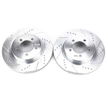 画像をギャラリービューアに読み込む, Power Stop 02-05 Ford Explorer Front Evolution Drilled &amp; Slotted Rotors - Pair