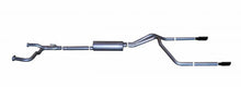 画像をギャラリービューアに読み込む, Gibson 04-09 Nissan Titan LE 5.6L 2.5in Cat-Back Dual Split Exhaust - Black Elite