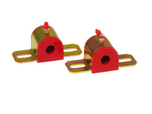 画像をギャラリービューアに読み込む, Prothane Universal Greasable Sway Bar Bushings - 5/8in - Type B Bracket - Red