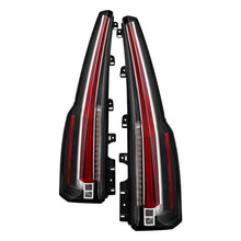 画像をギャラリービューアに読み込む, Spyder Chevy Tahoe Suburban 15-17 LED Tail Lights (Escalade Style) Black  ALT-JH-CSUB15-2IN1LED-BK