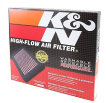 画像をギャラリービューアに読み込む, K&amp;N 17-18 Alpha Romeo Giulia 2.9L V6 F/I Replacement Panel Air Filter