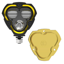 画像をギャラリービューアに読み込む, KC HiLiTES FLEX ERA 3 Dual Mode SAE Fog Light - Single Light Master Kit (w/Clear + Yellow Lens)