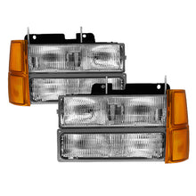 画像をギャラリービューアに読み込む, xTune Chevy Suburban 94-98 Headlights w/ Corner &amp; Parking Lights 8pcs - OEM HD-JH-CCK94-OE-C-SET