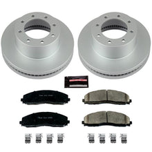 画像をギャラリービューアに読み込む, Power Stop 13-16 Ford F-450 Super Duty Front Z17 Coated Brake Kit