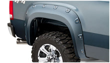 画像をギャラリービューアに読み込む, Bushwacker 11-14 GMC Sierra 3500 Fleetside Boss Pocket Style Flares 4pc Excludes Dually - Black