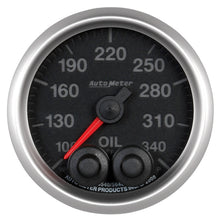画像をギャラリービューアに読み込む, Autometer Elite 52mm 100-340 Deg F Oil Temp Peak &amp; Warn w/ Electronic Control Gauge