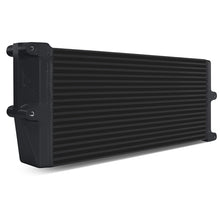 画像をギャラリービューアに読み込む, Mishimoto Heavy-Duty Oil Cooler - 17in. Opposite-Side Outlets - Black