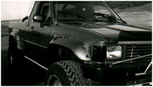 画像をギャラリービューアに読み込む, Bushwacker 84-88 Toyota Cutout Style Flares 2pc Compatible w/ Domestic or Import Bed - Black
