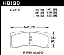 画像をギャラリービューアに読み込む, Hawk Universal Brembo DTC-70 Race Brake Pads
