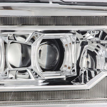 画像をギャラリービューアに読み込む, AlphaRex 09-18 Dodge Ram 2500 LUXX LED Proj Headlights Plank Style Chrm w/Activ Light/Seq Signal/DRL