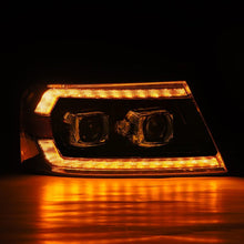 画像をギャラリービューアに読み込む, AlphaRex 04-08 Ford F-150 (No 2004 Heritage) LUXX-Series LED Proj HL Alpha-Blk w/Actv Lgt / Seq. Sig
