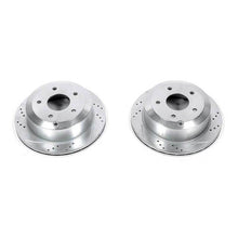 画像をギャラリービューアに読み込む, Power Stop 05-06 Pontiac GTO Rear Evolution Drilled &amp; Slotted Rotors - Pair