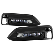 画像をギャラリービューアに読み込む, Spyder 18-19 Honda Accord Sedan OEM LED Fog Lights w/OEM Fit Switch - Clear (FL-HA2018-4D-LED-C)