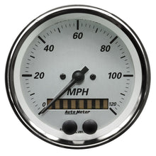 画像をギャラリービューアに読み込む, AutoMeter American Platinum Series 0-120MPH 3-3/8in. GPS Speedometer Gauge