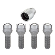 画像をギャラリービューアに読み込む, McGard Wheel Lock Bolt Set - 4pk. (Cone Seat) M14X1.5 / 17mm Hex / 31.0mm Shank Length - Chrome