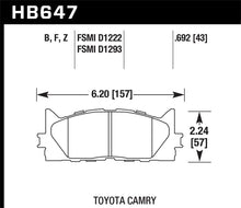 画像をギャラリービューアに読み込む, Hawk Performance Ceramic Street Brake Pads