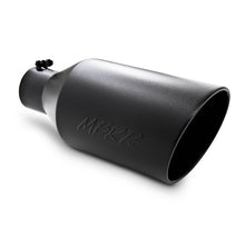 画像をギャラリービューアに読み込む, MBRP Universal Tip 8in O.D. Rolled End 4in inlet 18in length Black