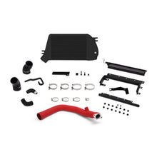 画像をギャラリービューアに読み込む, Mishimoto 2015 Subaru WRX Top-Mount Intercooler Kit - Powder Coated Black &amp; Wrinkle Red Pipes