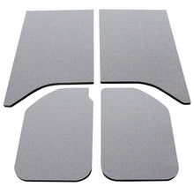 画像をギャラリービューアに読み込む, DEI 11-18 Jeep Wrangler JK 2-Door Boom Mat Headliner - 4 Piece - Gray
