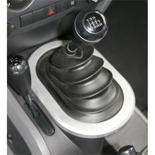 画像をギャラリービューアに読み込む, Rugged Ridge 07-10 Jeep Wrangler JK w/ Manual Transmission Silver Shifter Bezel Trim