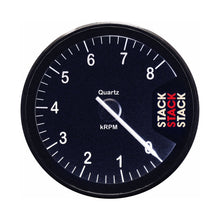 画像をギャラリービューアに読み込む, Autometer Stack Clubman Tachometer 80mm 0-8K RPM - Black