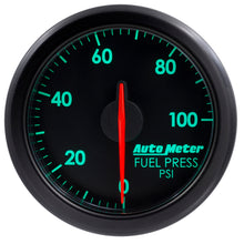 画像をギャラリービューアに読み込む, Autometer Airdrive 2-1/6in Fuel Pressure Gauge 0-100 PSI - Black