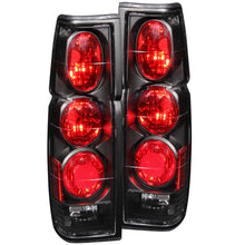 画像をギャラリービューアに読み込む, ANZO 1986-1997 Nissan Hardbody Taillights Black