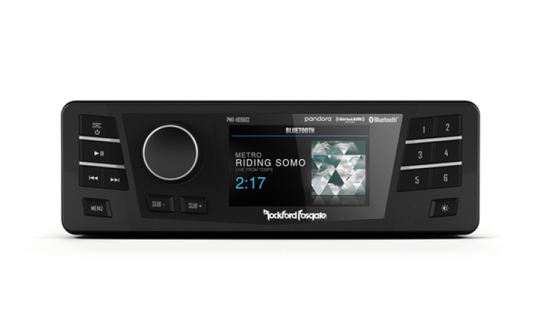 Rockford Fosgate 1998-2013 Harley-Davidson Digital Media Receiver/ Head Unit