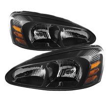 画像をギャラリービューアに読み込む, xTune Pontiac Grand Prix 04-08 Crystal Headlights Black HD-JH-PGPRIX04-AM-BK