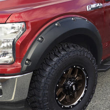 画像をギャラリービューアに読み込む, Bushwacker 18-20 Ford F-150 (Excl Models w/Tech Pkg) Pocket Style Flares 4pc - Agate Black Met