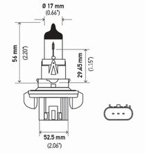 画像をギャラリービューアに読み込む, Hella Bulb H13 12V 60/55W P264T T4 Sb