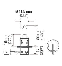 画像をギャラリービューアに読み込む, Hella Optilux H3 12V / 100W Xenon White XB Light Bulb