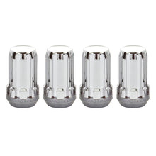 画像をギャラリービューアに読み込む, McGard SplineDrive Lug Nut (Cone Seat) M14X1.5 / 1.648in. Length (4-Pack) - Chrome (Req. Tool)
