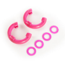 画像をギャラリービューアに読み込む, Rugged Ridge Pink 3/4in D-Ring Isolator Kit