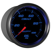 画像をギャラリービューアに読み込む, Autometer Cobalt 66mm 0-100 PSI Oil Pressure Gauge