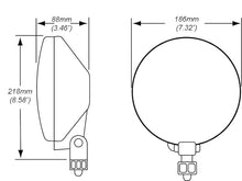 画像をギャラリービューアに読み込む, Hella Headlamp FF-ZF 0/180GR MG12 1F7