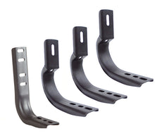 画像をギャラリービューアに読み込む, Go Rhino 15-19 Chevy/GMC Silverado/Sierra 2500/3500HD 6.5ft Brackets for OE Xtreme SideSteps - Blk