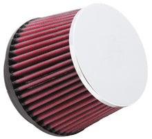 画像をギャラリービューアに読み込む, K&amp;N Universal Chrome Filter 100MM Flange ID / 138MM Base OD / 114MM Top OD / 92MM Height