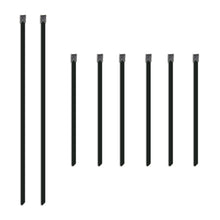 画像をギャラリービューアに読み込む, Mishimoto Set of Six 6in &amp; Two 14in Stainless Steel Locking Ties