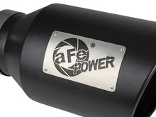 画像をギャラリービューアに読み込む, aFe Power Universal 5in Inlet 8in Outlet MACH Force-XP Clamp-On Exhaust Tip - Black
