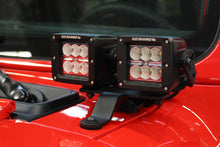 画像をギャラリービューアに読み込む, Go Rhino 18-20 Jeep Wrangler JL/JLU/Gladiator JT Light Mount - Two 3in Cubes
