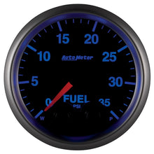 画像をギャラリービューアに読み込む, Autometer Elite 2-1/16in 0-35 PSI Fuel Pressure Stepper Motor w/ Peak &amp; Warn