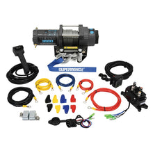 画像をギャラリービューアに読み込む, Superwinch 3500 LBS 12V DC 7/32 in x 32 ft Steel Rope Terra 3500 Winch - Gray Wrinkle