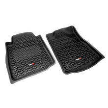 画像をギャラリービューアに読み込む, Rugged Ridge Floor Liner Front Black 2005-2011 Toyota Tacoma Regular / Access / Double Cab