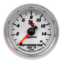 画像をギャラリービューアに読み込む, Autometer C2 52mm 1600 Deg F Electronic EGT Gauge