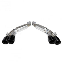 画像をギャラリービューアに読み込む, Kooks 2016 + Chevrolet Camaro SS LT1 3in Axle Back Exhaust System w/ Mufflers and Black Quad Tips