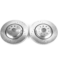 画像をギャラリービューアに読み込む, Power Stop 07-17 Lexus LS460 Front Evolution Drilled &amp; Slotted Rotors - Pair