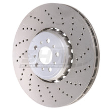 画像をギャラリービューアに読み込む, SHW 20-21 BMW X3 M 3.0L Right Front Cross-Drilled Lightweight Brake Rotor (34118054826)