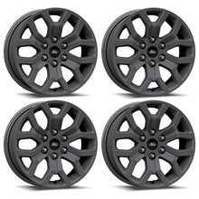 画像をギャラリービューアに読み込む, Ford Racing 15-22 F-150 18x7.5in Matte Gray Wheel Kit